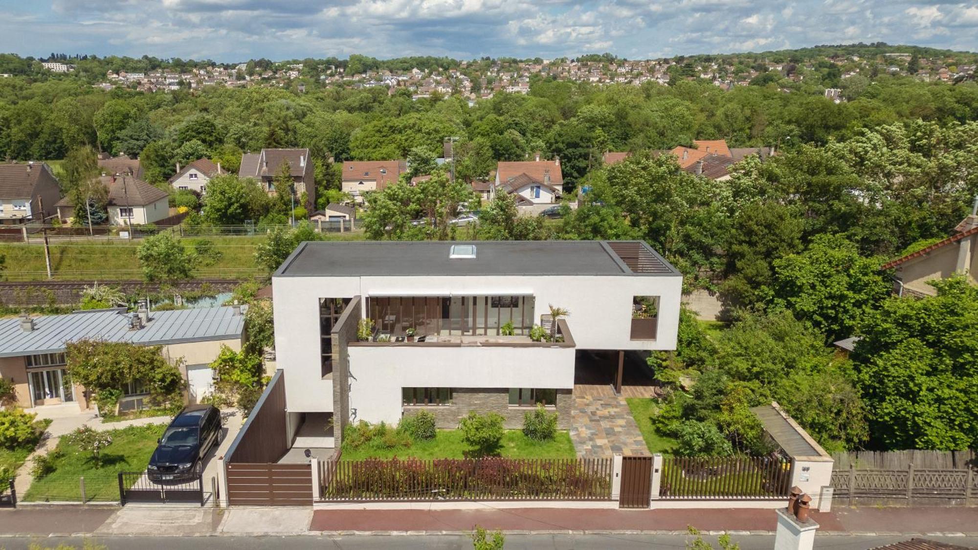 Luxury Villa Moderne, Salon De 90M2 Montgeron Exterior foto
